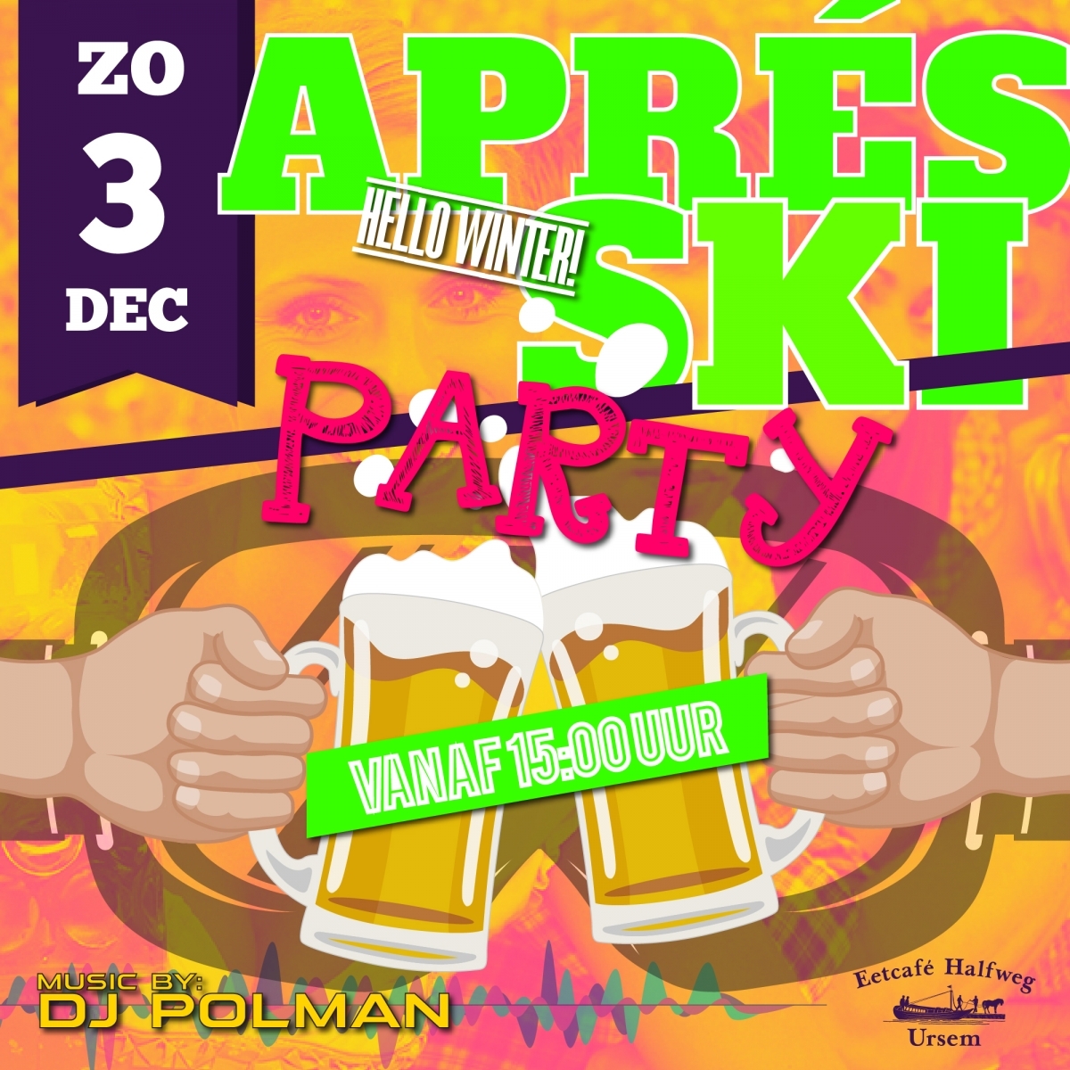 zondag 3 december 2017 - apreski party